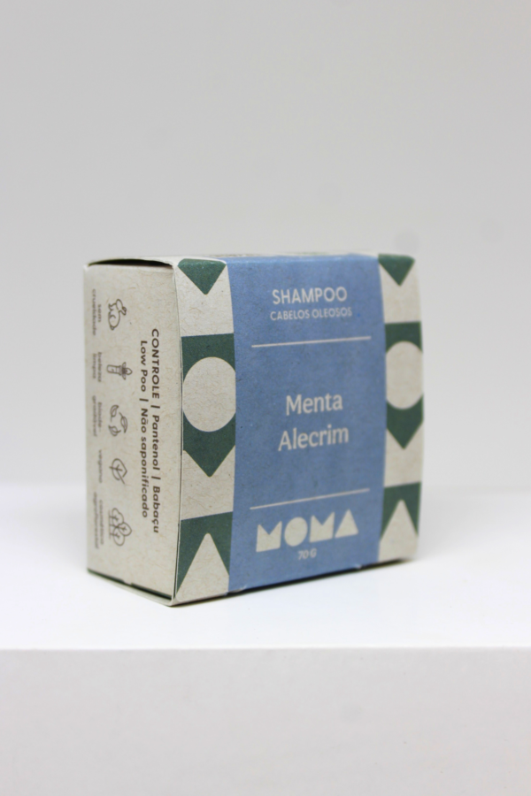 Shampoo de Menta e Alecrim - Cabelos Oleosos