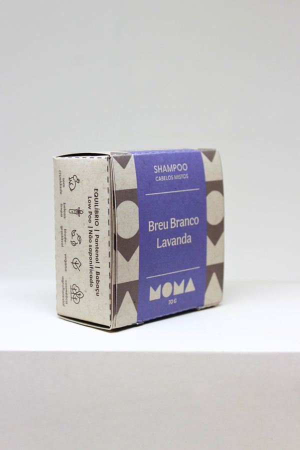 Shampoo de Breu Branco e Lavanda - Cabelos Mistos