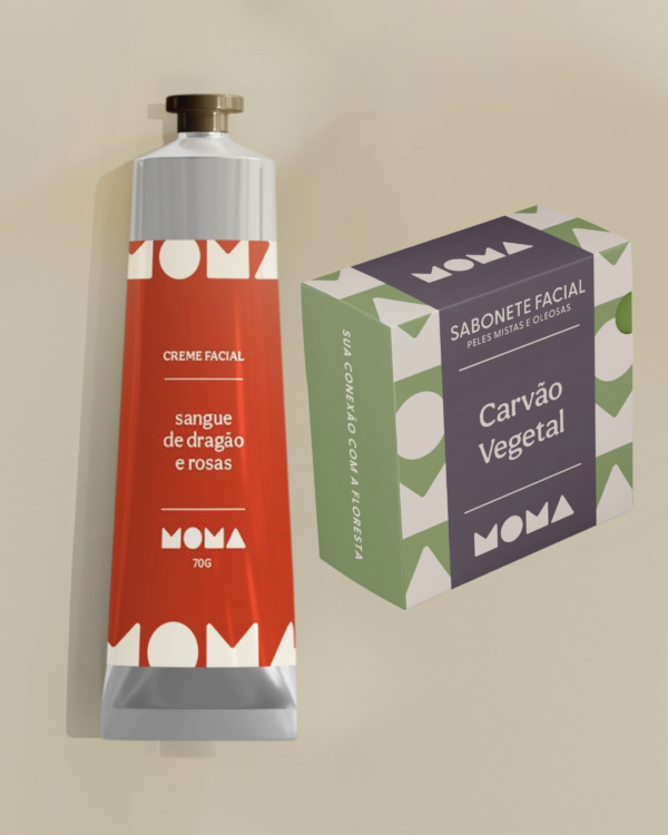 Kit Facial Purificante e Regenerador: Carvão e Rosas