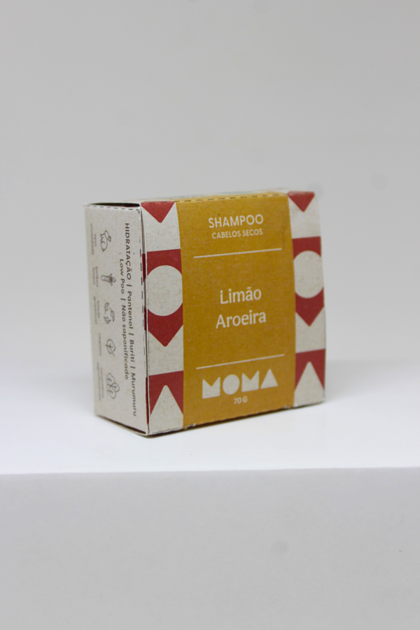 Shampoo de Limão e Aroeira - Cabelos Secos